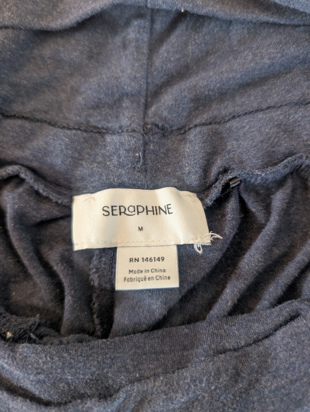 Seraphine Navy Joggers - Picture 3 of 6